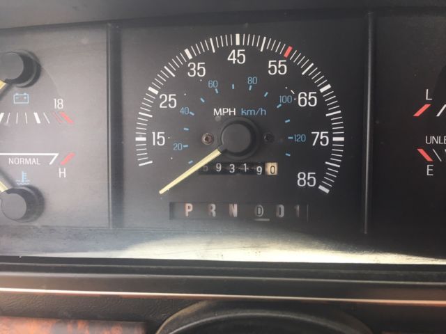 1988 Burgundy Ford F-150 Standard Cab Pickup