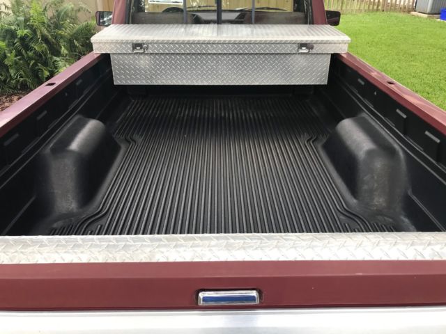 1988 Red Ford F-150 Standard Cab Pickup