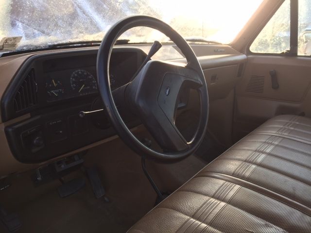 1988 Brown Ford F-250 Standard Cab Pickup
