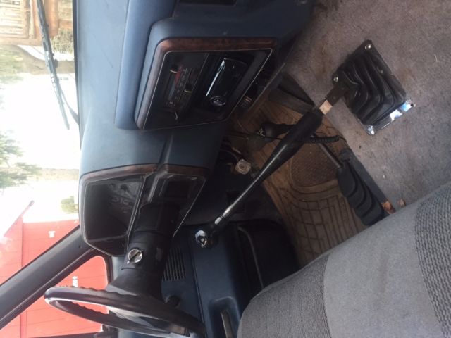 1988 Blue Ford F-250 Standard Cab Pickup