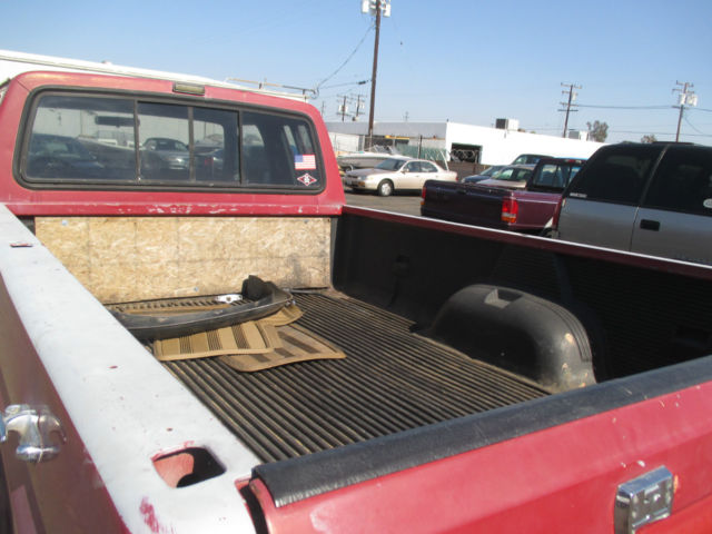 1988 Red Ford F-250