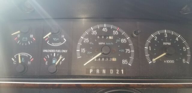 1988 BLUE/GREY Ford F-250 Standard Cab Pickup