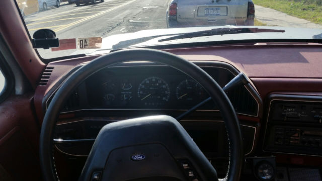 1988 Gray Ford F-350 Crew Cab Pickup