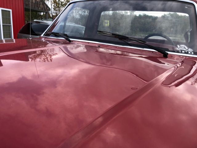 1988 Red Ford F-350 Standard Cab Pickup