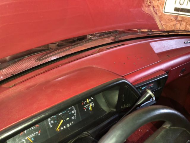 1988 Red Ford F-350 Standard Cab Pickup