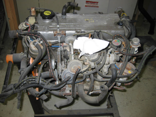 1988 Red Ford Festiva Hatchback