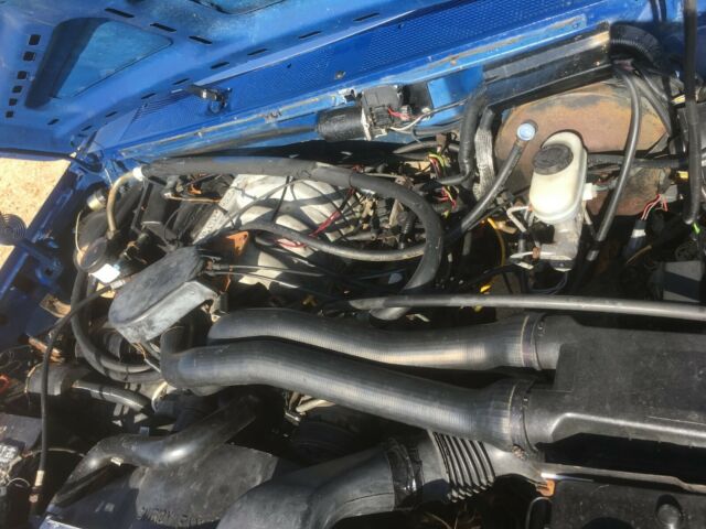 1988 Blue Ford F-150 Extended Cab Pickup