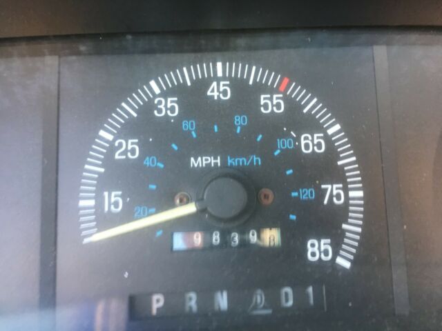 1988 Blue Ford F-150 Extended Cab Pickup