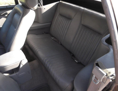 1988 Black Ford Mustang Convertible