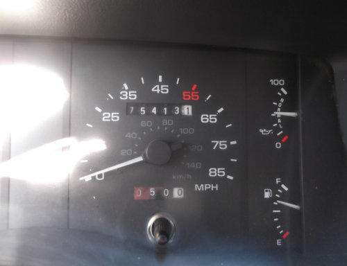 1988 Black Ford Mustang Convertible