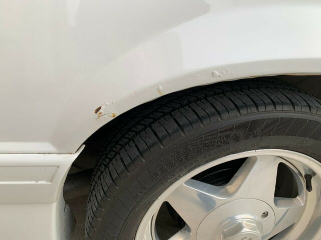 1988 White Ford Mustang Hatchback