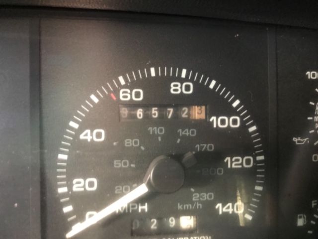 1988 Black Ford Mustang 2 door