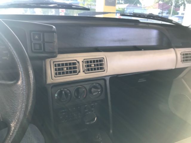 1988 Black Ford Mustang 2 door
