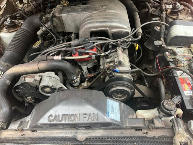 1988 Red Ford Mustang Convertible