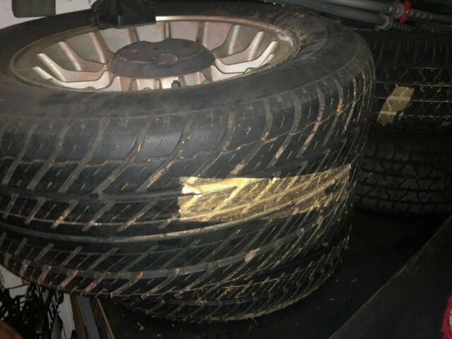 1988 Red Ford Mustang Convertible