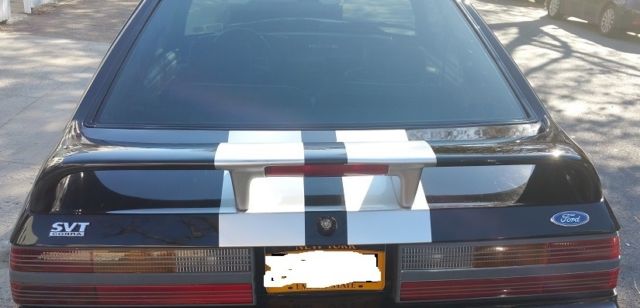 19880000 Black Ford Mustang Hatchback