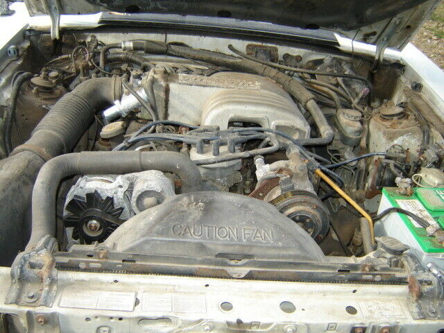 1988 White Ford Mustang Convertible