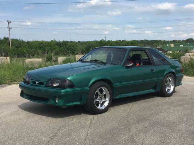 1988 Green Ford Mustang N/A