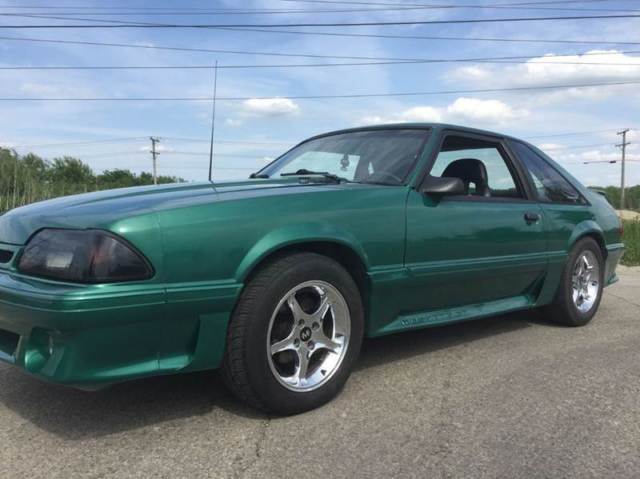 1988 Green Ford Mustang N/A