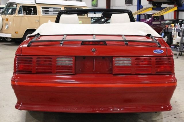 1988 Red Ford Mustang Coupe