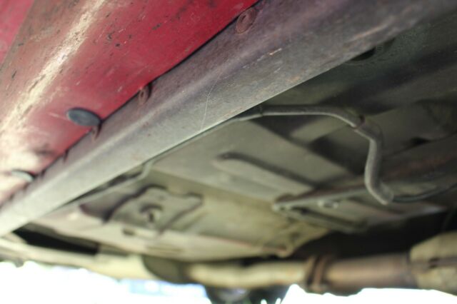 1988 Red Ford Mustang Convertible