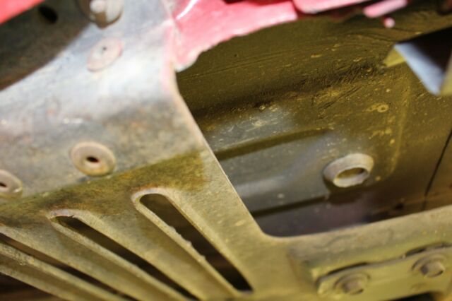 1988 Red Ford Mustang Convertible