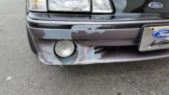 19880000 BLACK/GRAY Ford Mustang Convertible