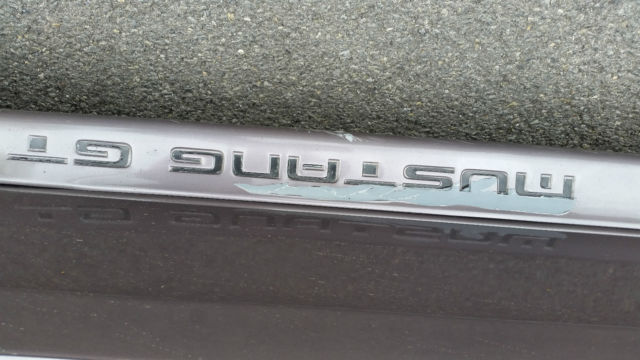 19880000 BLACK/GRAY Ford Mustang Convertible