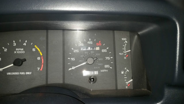 19880000 BLACK/GRAY Ford Mustang Convertible