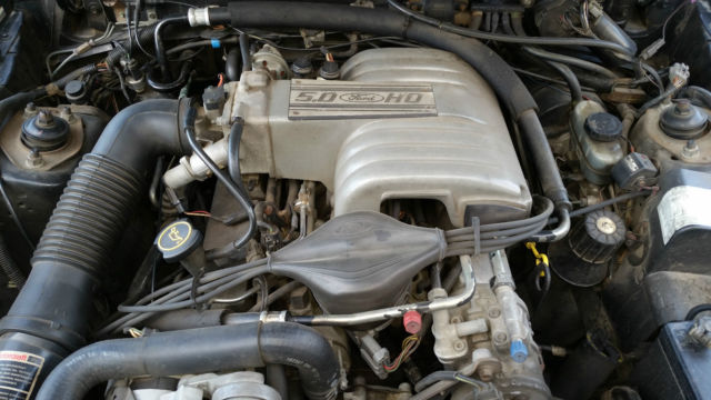 19880000 BLACK/GRAY Ford Mustang Convertible