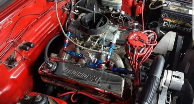 1988 Red Ford Mustang