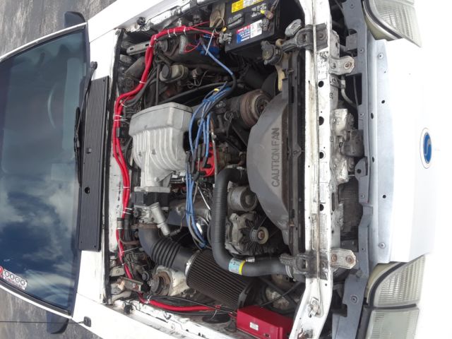 1988 White Ford Mustang Hatchback