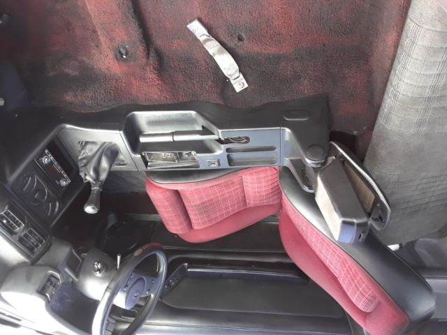 1988 White Ford Mustang Hatchback