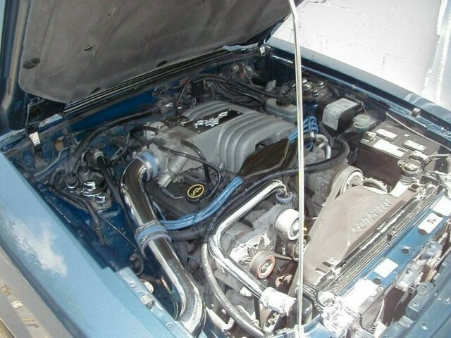 1988 Blue Ford Mustang Convertible