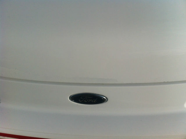 1988 White Ford Mustang Convertible