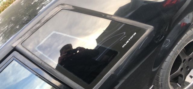 1988 Black Ford Mustang Coupe