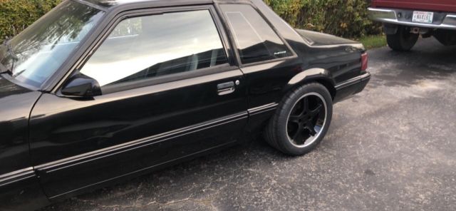1988 Black Ford Mustang Coupe