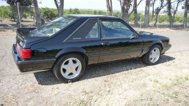 1988 Black Ford Mustang Hatchback