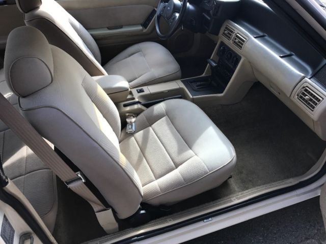 1988 Sand Beige Ford Mustang Hatchback