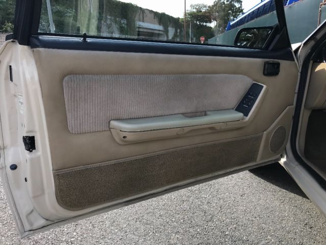 1988 Sand Beige Ford Mustang Hatchback