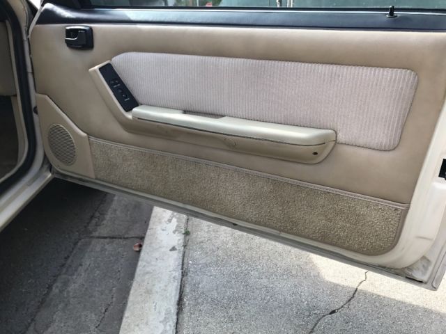 1988 Sand Beige Ford Mustang Hatchback
