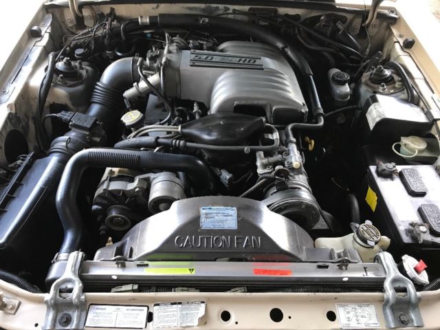 1988 Sand Beige Ford Mustang Hatchback