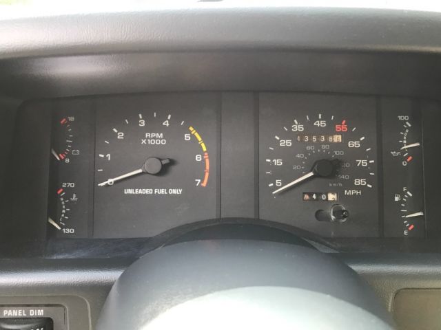 1988 Sand Beige Ford Mustang Hatchback