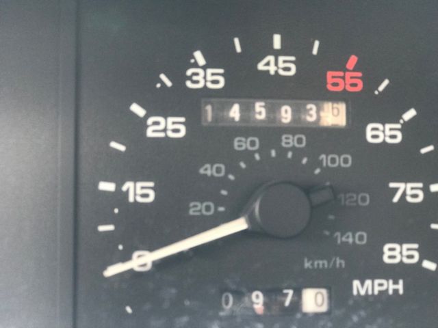 1988 Red Ford Mustang Hatchback