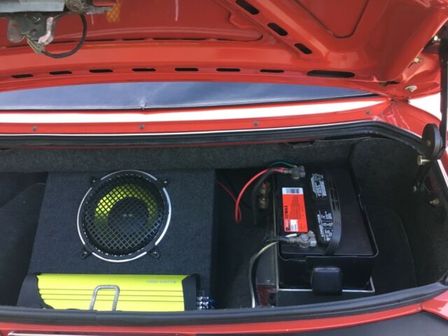 1988 Red Ford Mustang