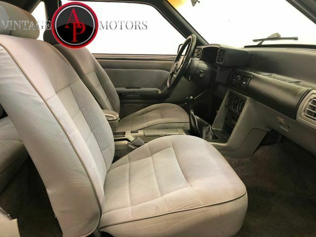 1988 Blue Ford Mustang --