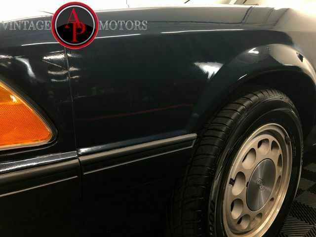 1988 Blue Ford Mustang --