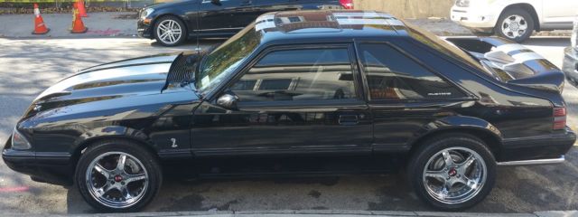 1988 Black Ford Mustang