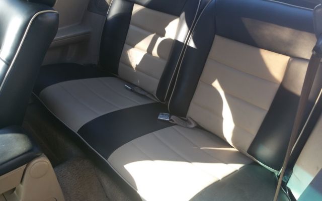 1988 Black Ford Mustang