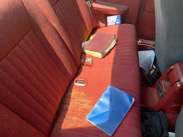 1988 Red Ford Mustang